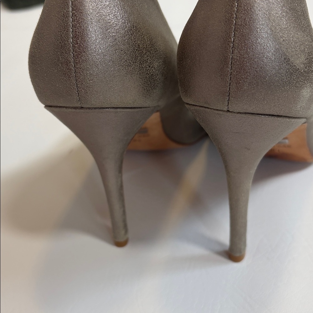 Badgley Mischka Women's Roanna II Dress Pump Wedding Shoes Heels Silver size 10 - Picture 6 of 16